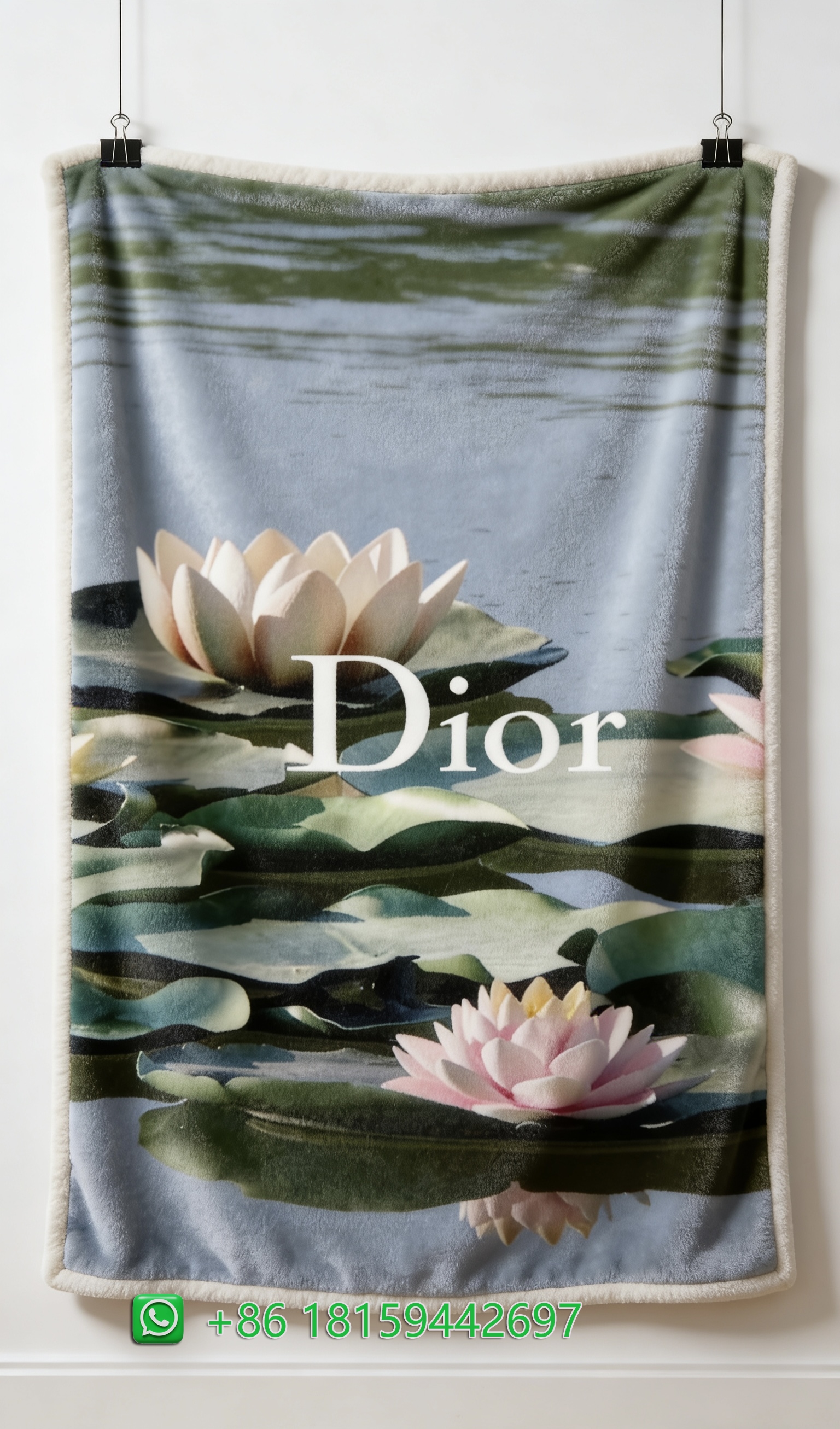 Dior Throw Blankets